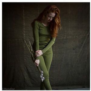 Siskin wool and silk base layer top and bottoms